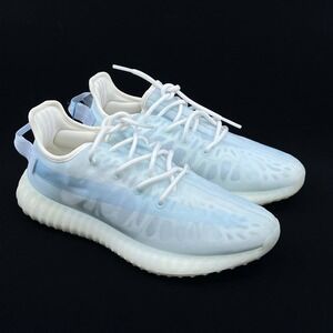 Adidas Yeezy Boost 350 V2 Mono Ice Blue White GW2869 Men Size 8.5